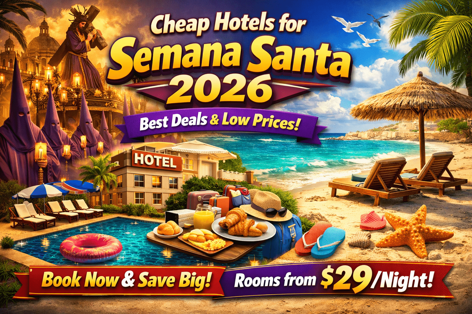 Cheap Hotels for Semana Santa 2026