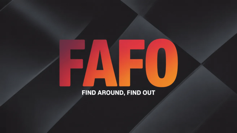 Fafo Meaning