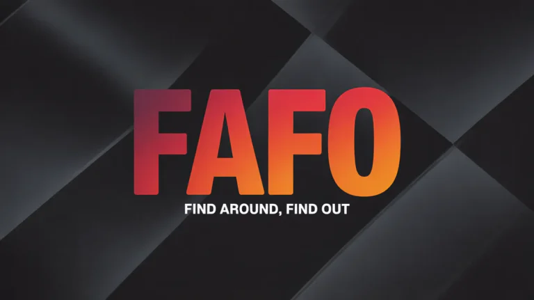 Fafo Meaning