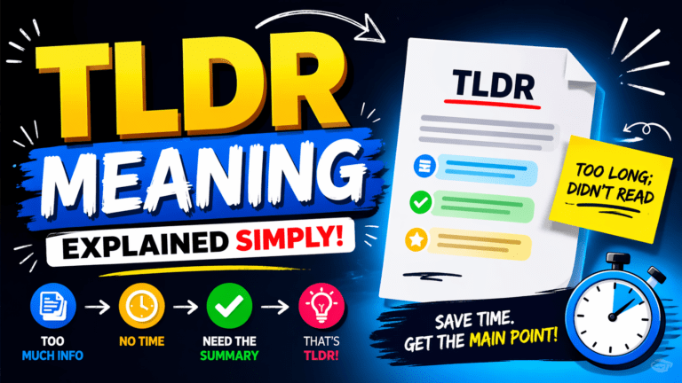 TLDR Meaning