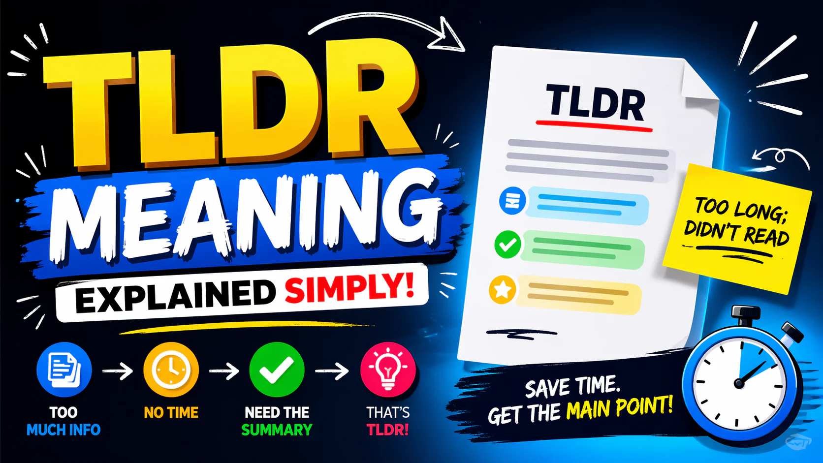 TLDR Meaning