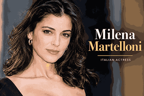 Milena Martelloni portrait – Italian actress